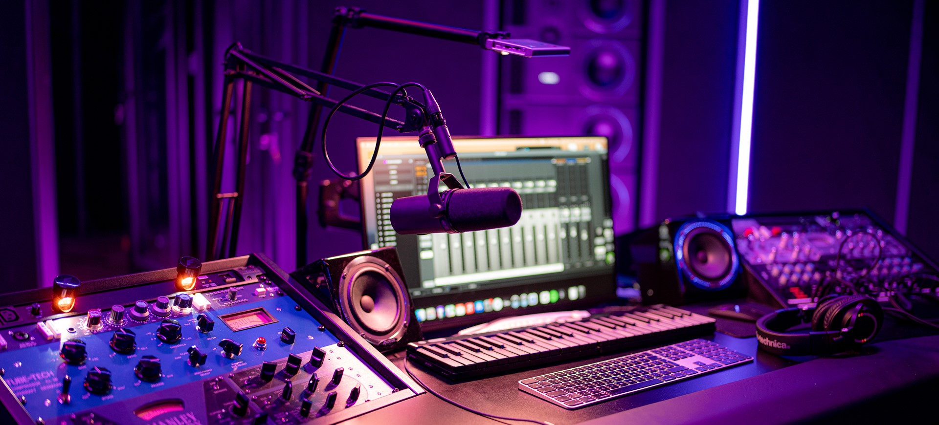 Studio de musique professionnel à Genève avec équipement haut de gamme